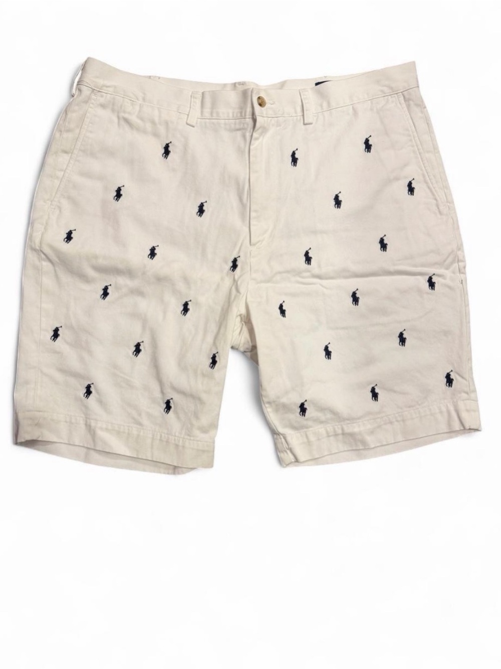 Polo Ralph Lauren Stretch Classic Fit 9” All-Over Pony Chino Shorts